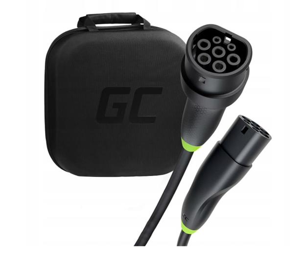 Green Cell Snap Kabel Typ 2 do Ładowania EV 22 kW 5m - 1148161 - zdjęcie